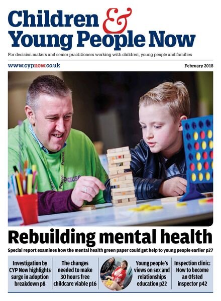 Children & Young People Now – February 2018 Cover