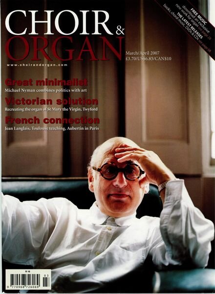 Choir & Organ – March-April 2007 Cover