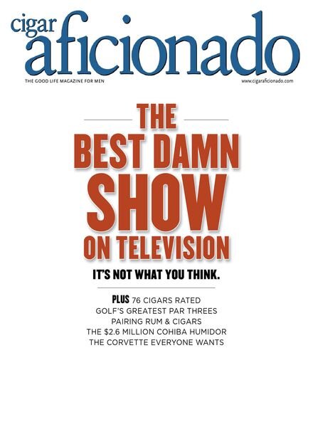Cigar Aficionado – May-June 2020 Cover