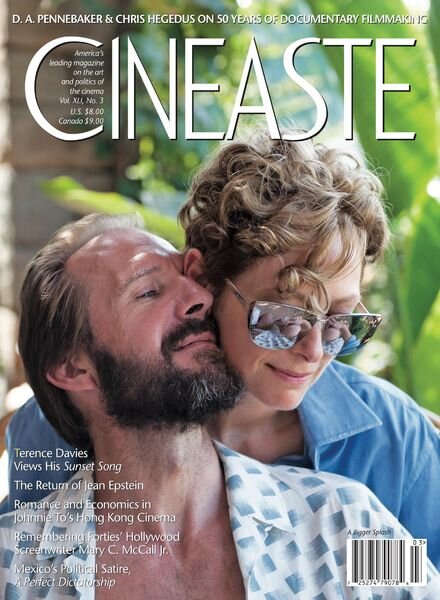 Cineaste – Summer 2016 Cover