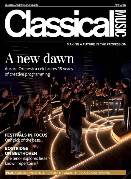Classical Music – April 2020 Cover