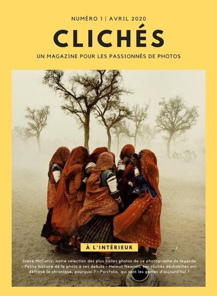 Cliches – Avril 2020 Cover