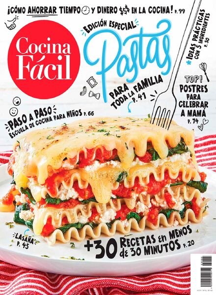 Cocina Facil – mayo 2020 Cover