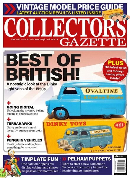 Collectors Gazette – Issue 435 – June 2020 Cover