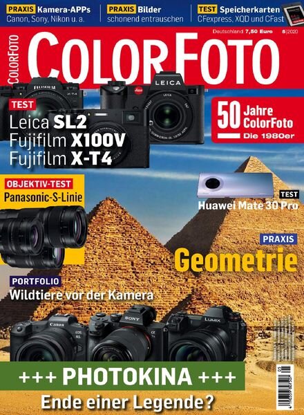 ColorFoto – Mai 2020 Cover