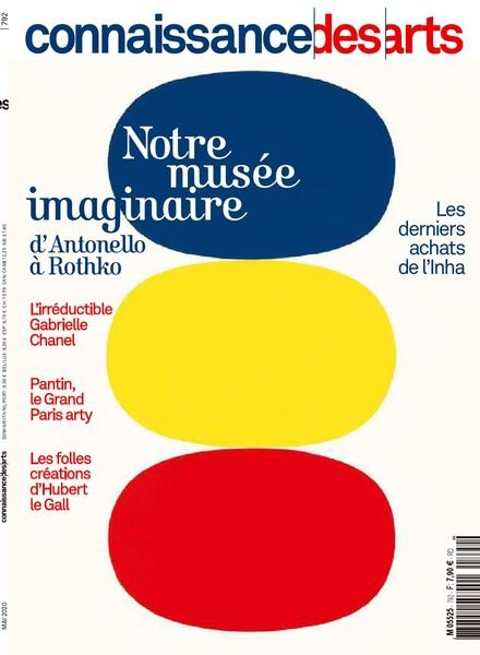 Connaissance des Arts – Mai 2020 Cover