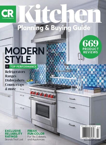 Consumer Reports Kitchen Planning and Buying Guide – July 2020 Cover
