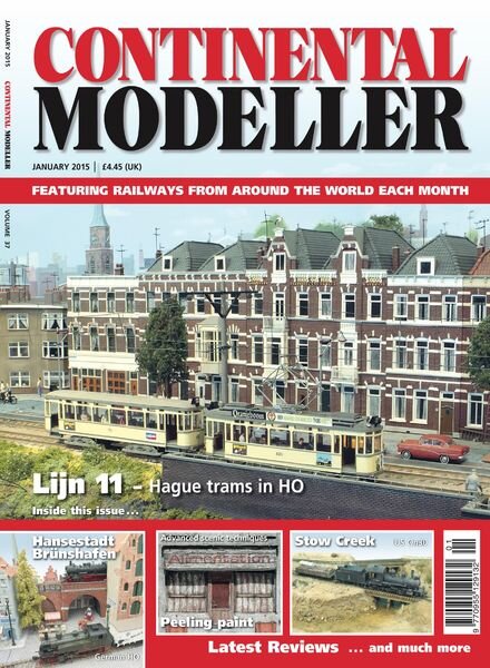 Continental Modeller – January 2015 Cover