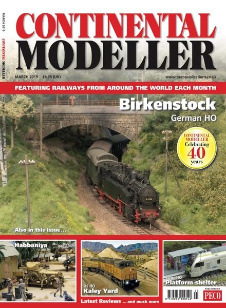 Continental Modeller – March 2019 Cover