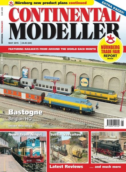 Continental Modeller – May 2015 Cover
