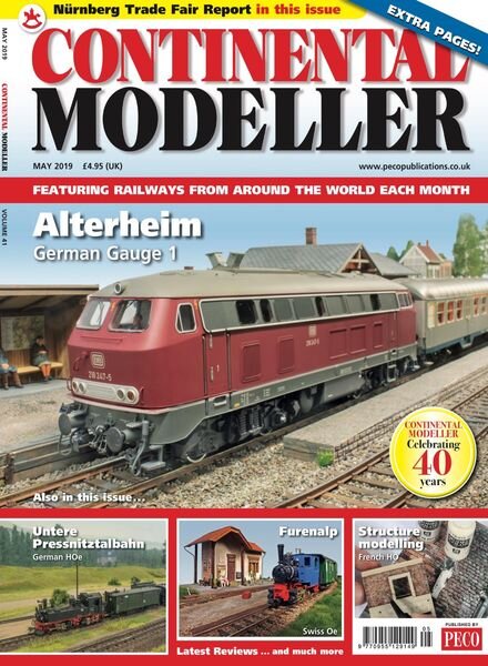 Continental Modeller – May 2019 Cover