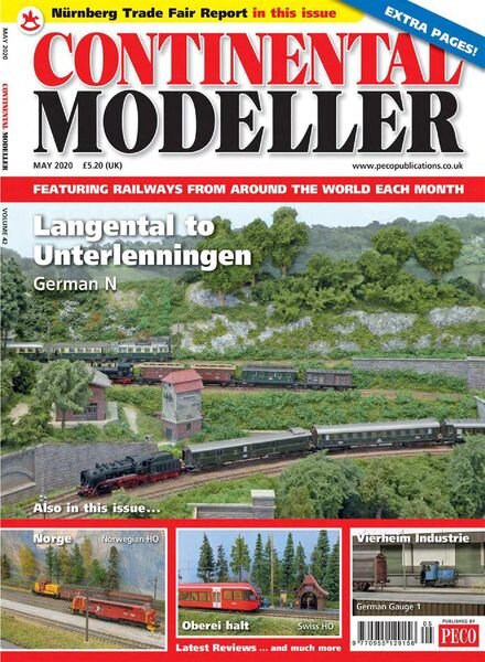 Continental Modeller – May 2020 Cover