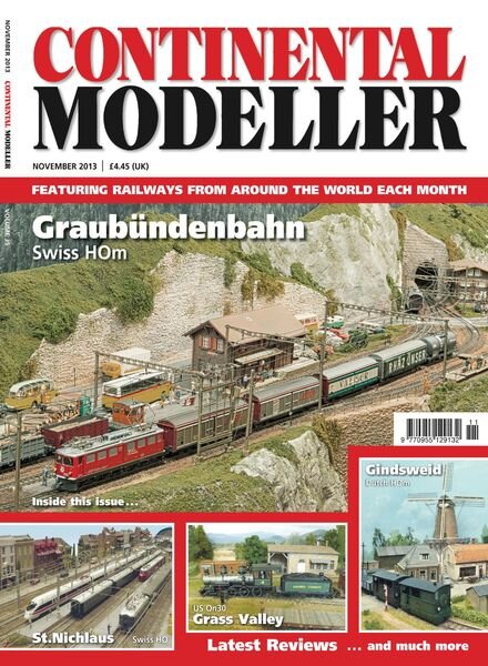 Continental Modeller – November 2013 Cover