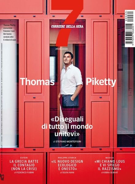 Corriere della Sera Sette – 29 maggio 2020 Cover