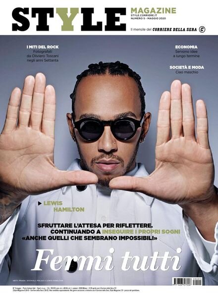 Corriere della Sera Style – maggio 2020 Cover