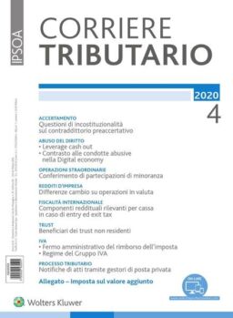 Corriere Tributario – Aprile 2020