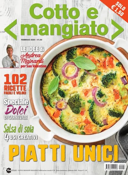 Cotto e Mangiato – Febbraio 2020 Cover