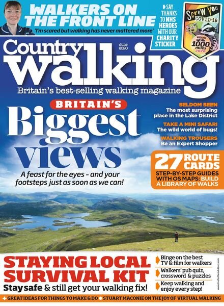 Country Walking – June 2020 Cover