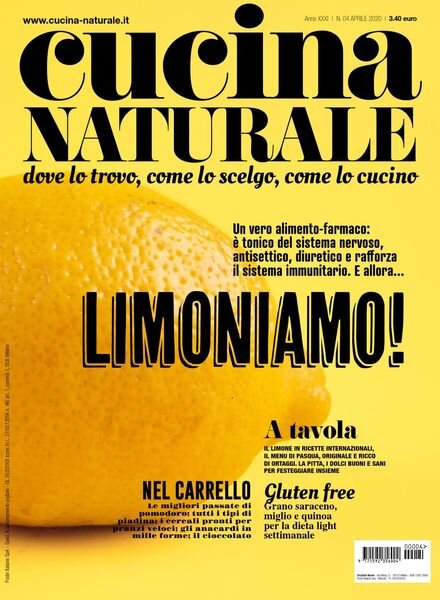 Cucina Naturale – Aprile 2020 Cover