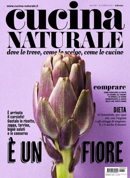 Cucina Naturale – Marzo 2020 Cover