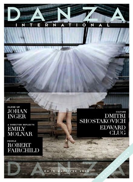 Danza & Danza International – May-June 2020 Cover