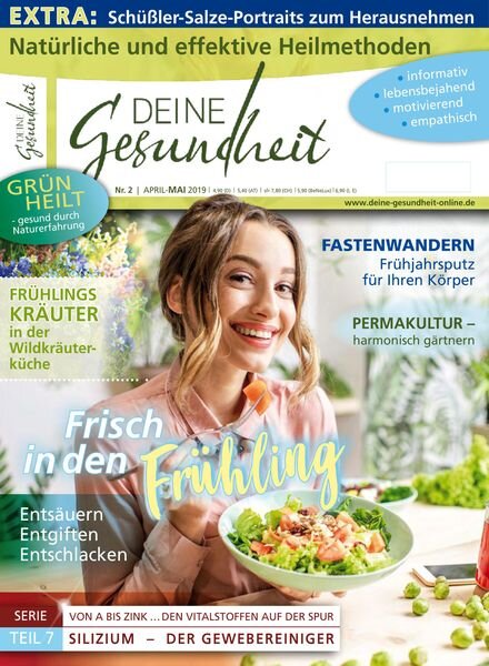 Deine Gesundheit – April-Mai 2019 Cover
