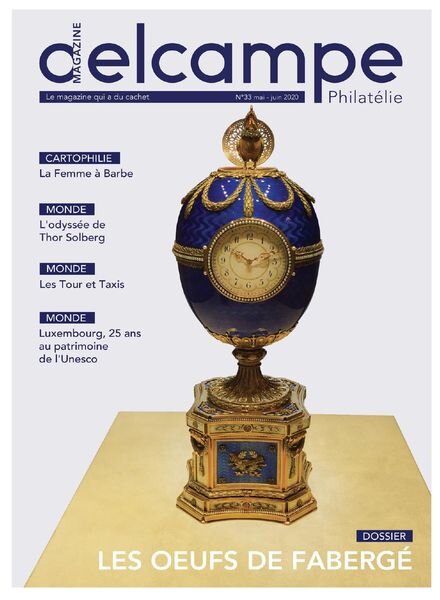 Delcampe Magazine Philatelie – avril-mai 2020 Cover