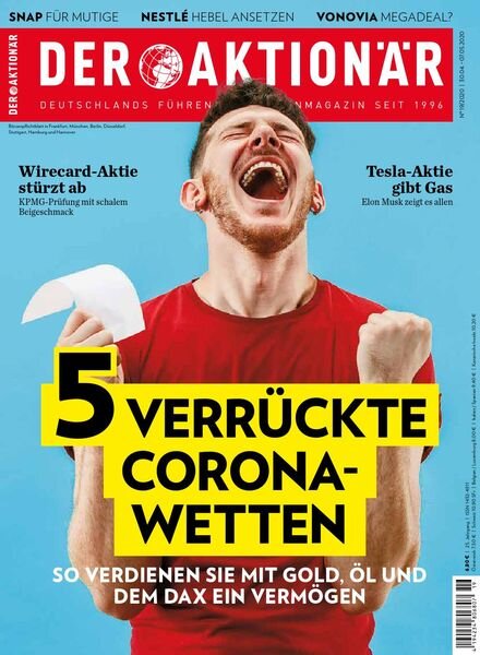 Der Aktionar – 29 April 2020 Cover