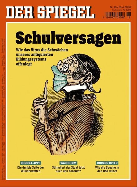 Der Spiegel – 25 April 2020 Cover