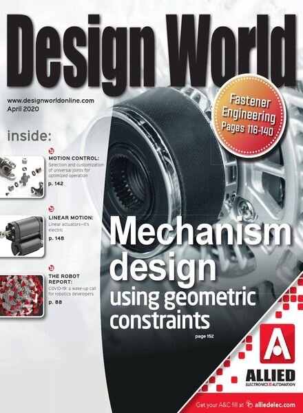 Design World – April 2020 Cover