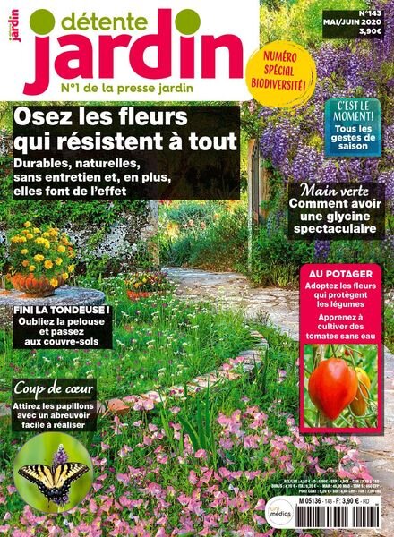 Detente Jardin – juin-juillet 2020 Cover