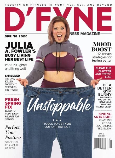 D’Fyne Fitness – Spring 2020 Cover