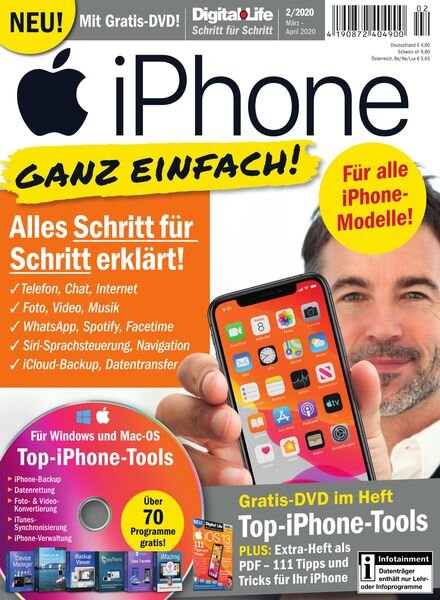 Digital Life – iPhone – Marz-April 2020 Cover