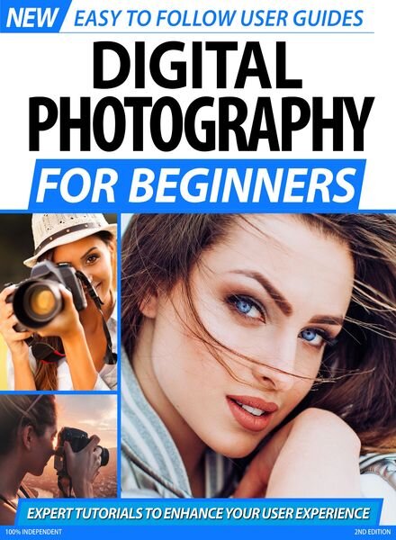 Digital Photography for Beginners 2nd Edition – May 2020 Cover