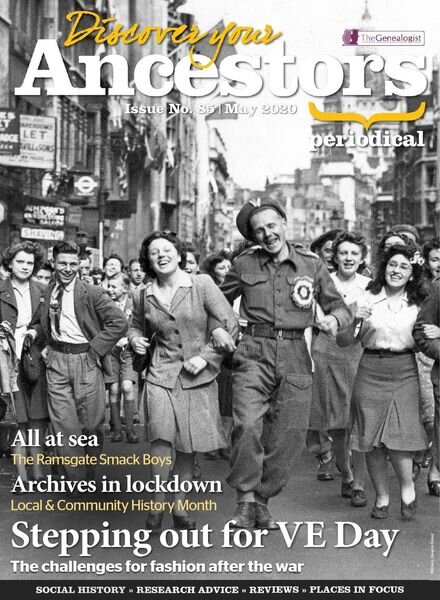 Discover Your Ancestors – May 2020 Cover