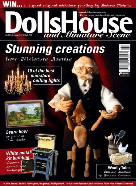 Dolls House & Miniature Scene – February 2013 Cover