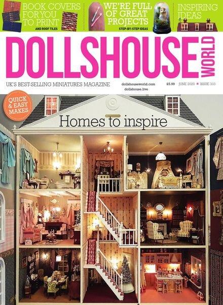 Dolls House World – Issue 333 – June 2020 Cover