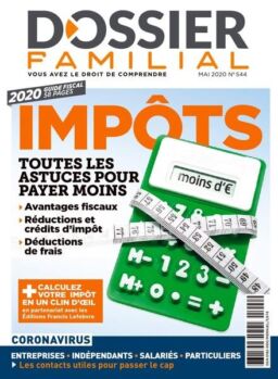 Dossier Familial – mai 2020