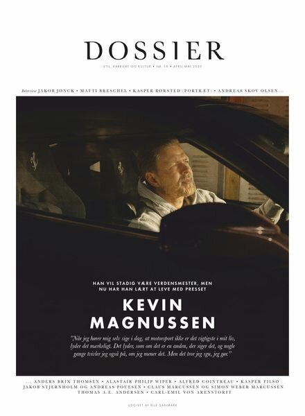 Dossier – maj 2020 Cover