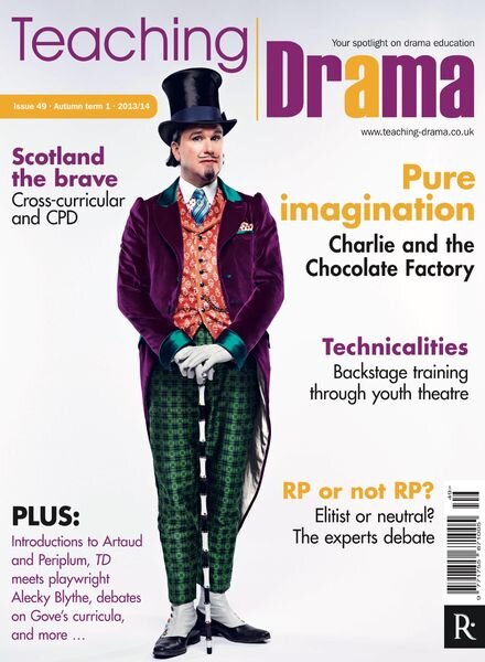 Drama & Theatre – Issue 49, Autumn Term 1 2013-14 Cover