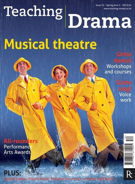 Drama & Theatre – Issue 52, Spring Term 2 2013-14 Cover