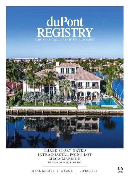duPontREGISTRY Homes – June 2020 Cover