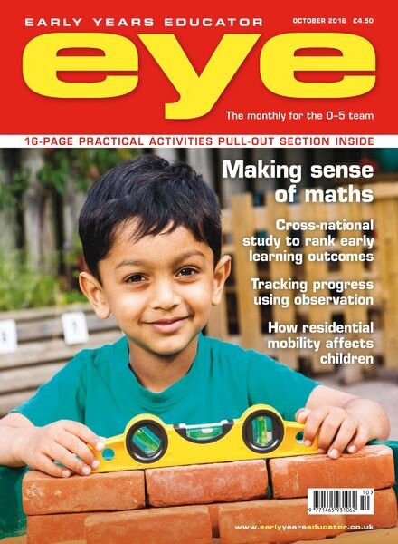 Early Years Educator – October 2016 Cover