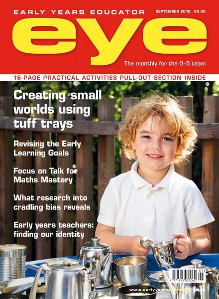 Early Years Educator – September 2018 Cover