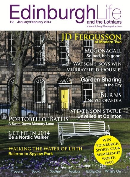 Edinburgh Life – January – February 2014 Cover