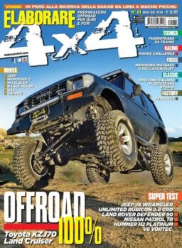Elaborare 4×4 – Maggio-Giugno 2018