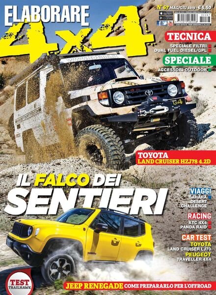 Elaborare 4×4 – Maggio-Giugno 2019 Cover