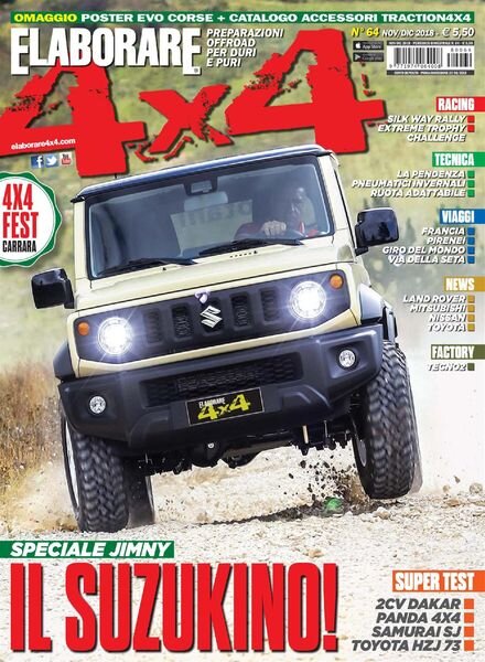 Elaborare 4×4 – Novembre-Dicembre 2018 Cover