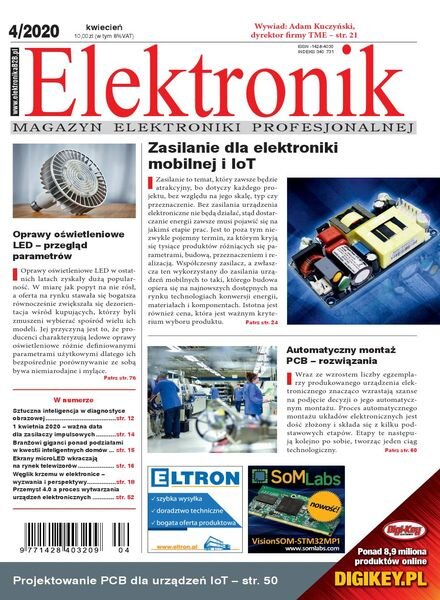 Elektronik – Nr.4 2020 Cover