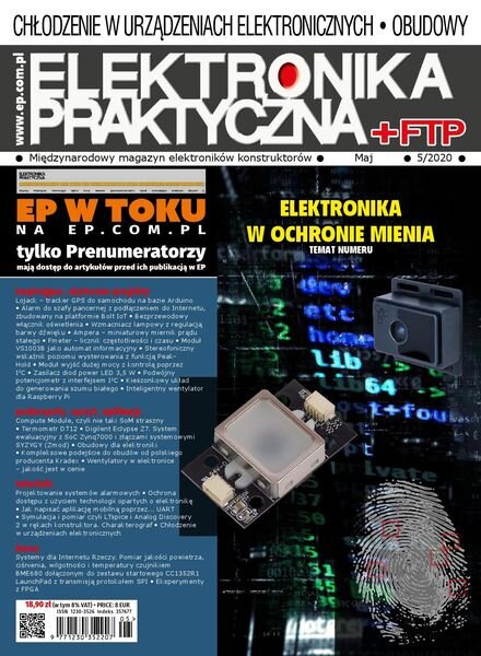 Elektronika Praktyczna – Maj 2020 Cover
